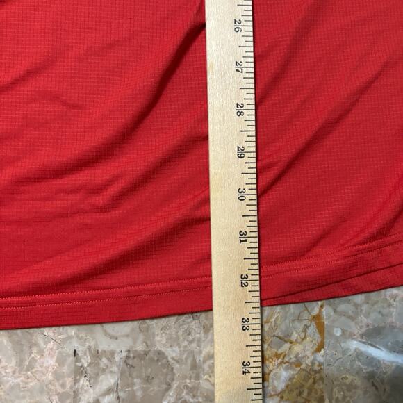 Nike MLB Shirt Mens 2XL Red Washington Nationals Baseball Team Issue NKXH - Picture 5 of 9